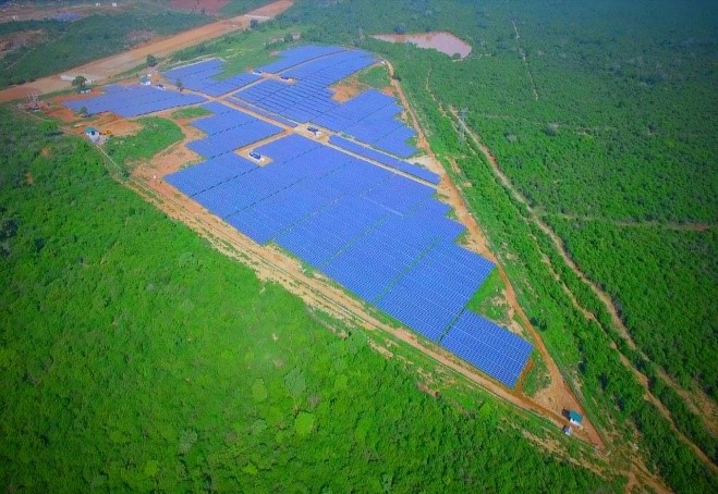 Groundbreaking 12.4 MWp Solar Power Plant